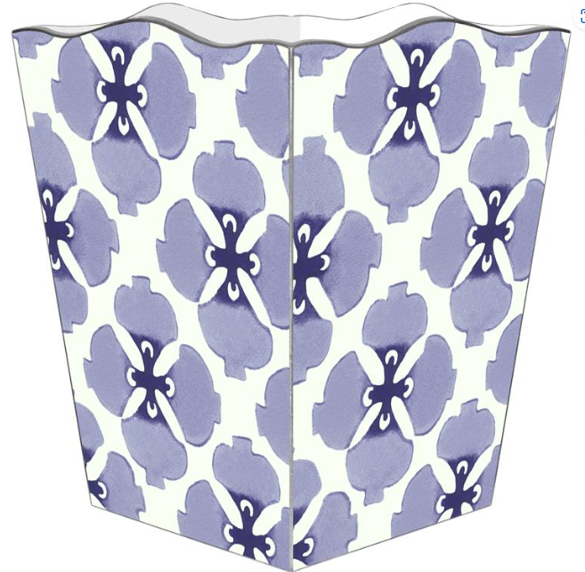 Allison Lavender Wastepaper Basket