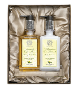 Lemon Verbena Bath and Body Gift Set {Acrylic Tray}