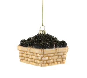 Blackberry Basket Ornament