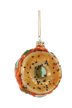 Bagel With Lox Ornament