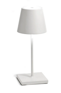 LED White Poldina Lamp