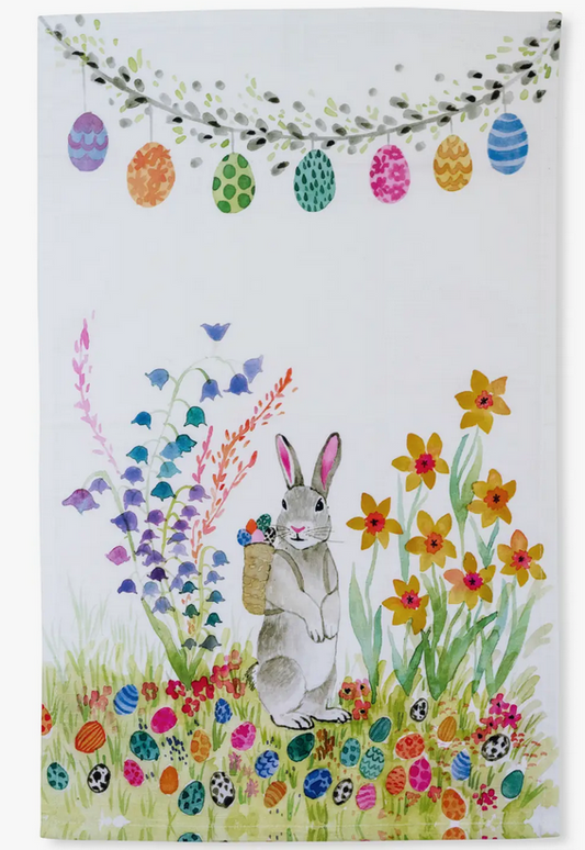 Easter Bunny Tea Towel