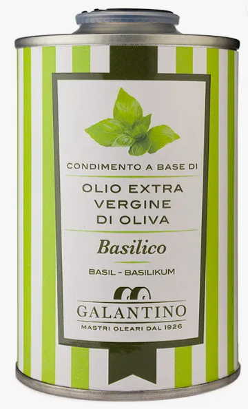 Extra Virgin Olive Oil with Fresh Basil
