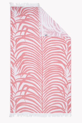 Zebra Palm Beach Towel