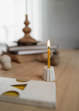 Load image into Gallery viewer, Porcelain Slim Candle Holder {Small}