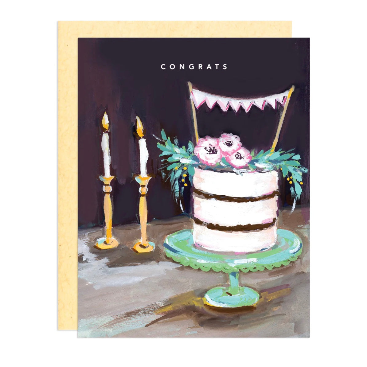 "Cake and Candles" Card