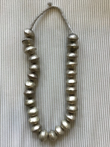 Silver Metal Vintage African Beads