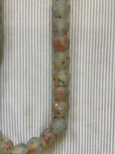 Load image into Gallery viewer, Clear Confetti Vintage African Stone Beads
