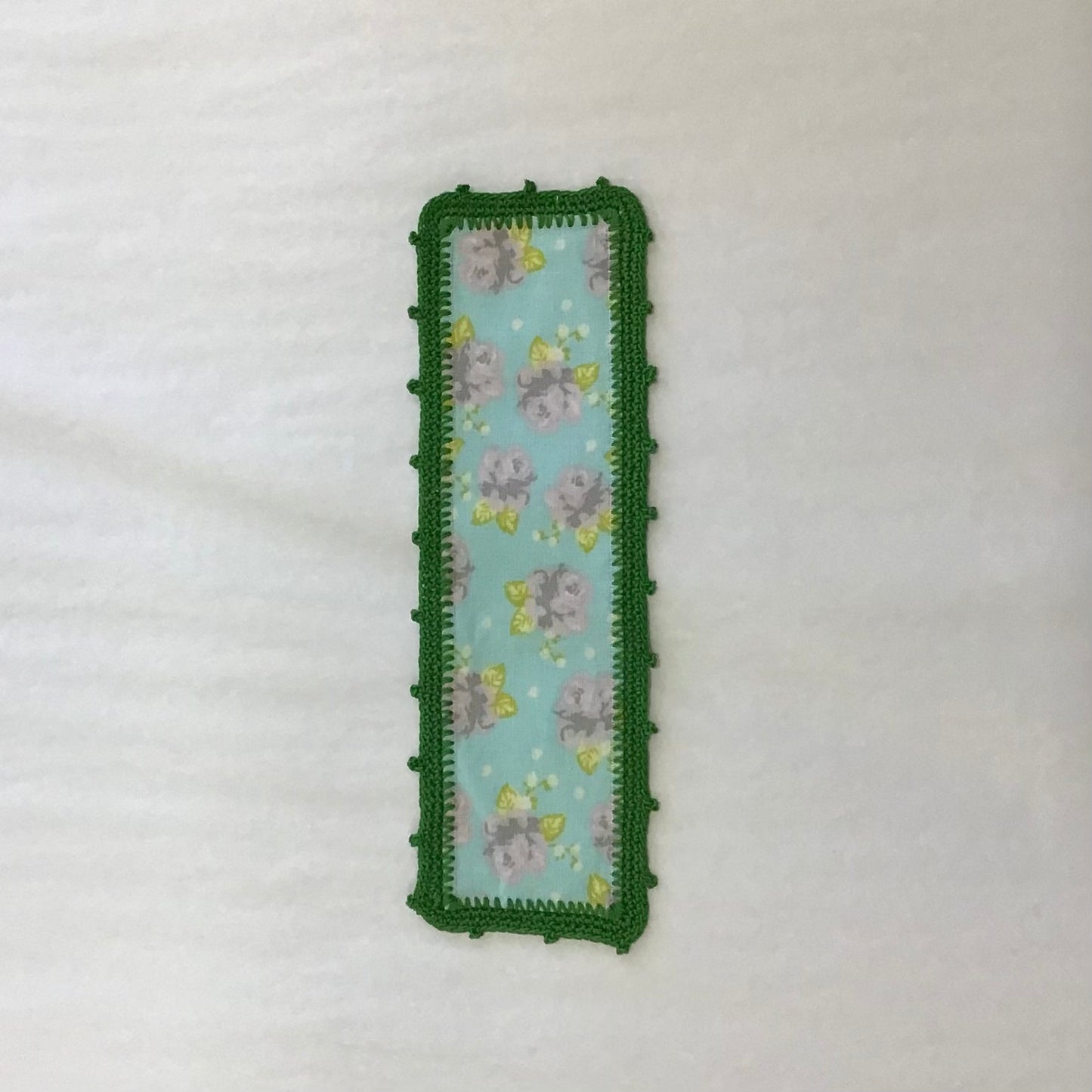 Fabric Stitched Border Bookmark